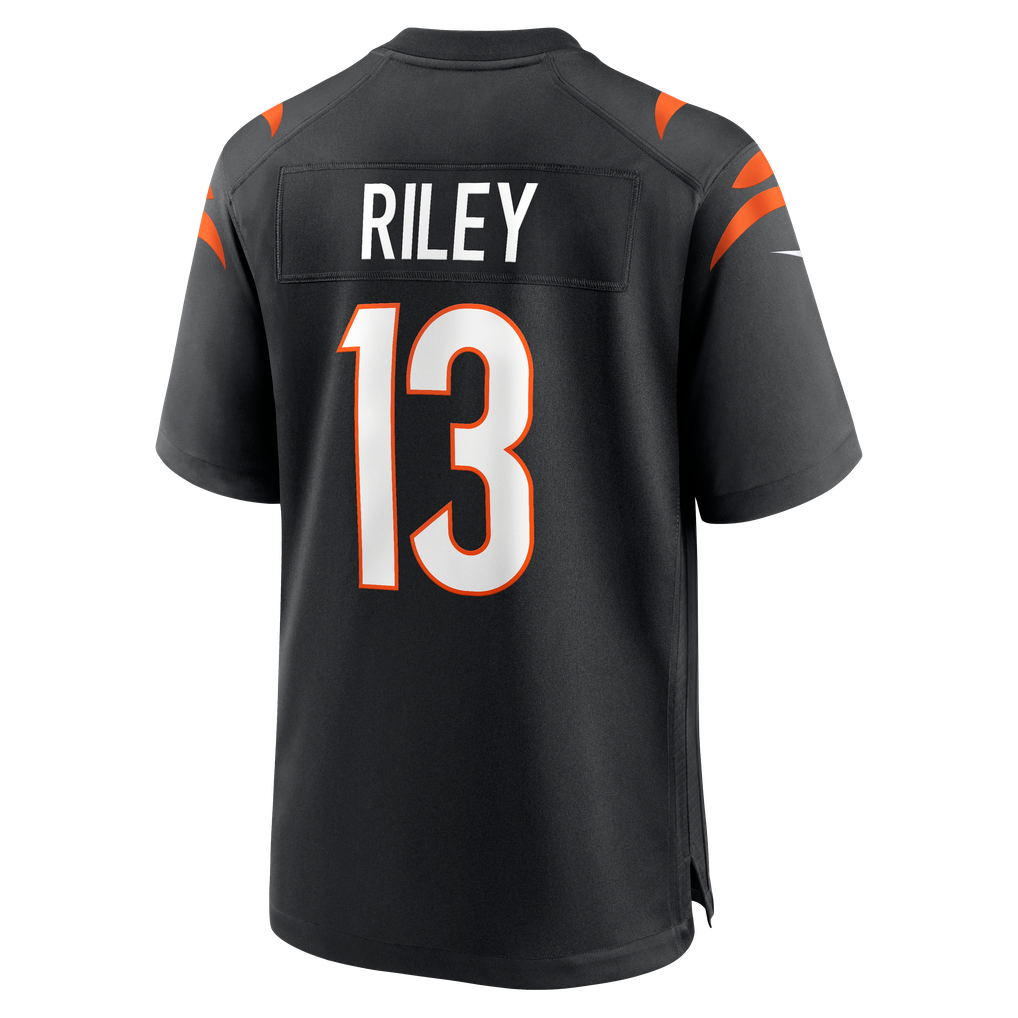 Men's Cincinnati Bengals Ken Riley Black Retired Player Game Jersey