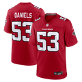 Men's Atlanta Falcons Kendal Daniels Red Team Game Jersey