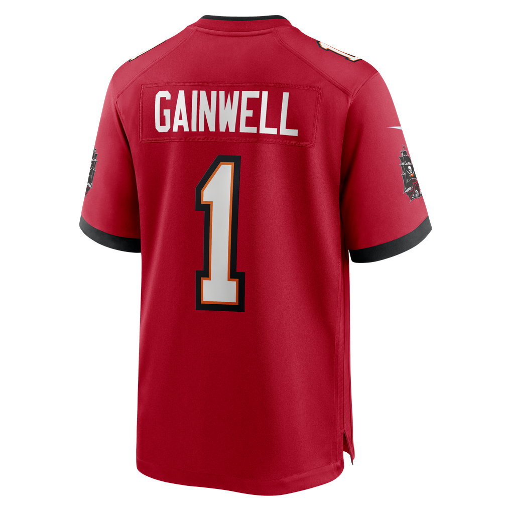 Men's Tampa Bay Buccaneers Kenneth Gainwell Red Team Game Jersey