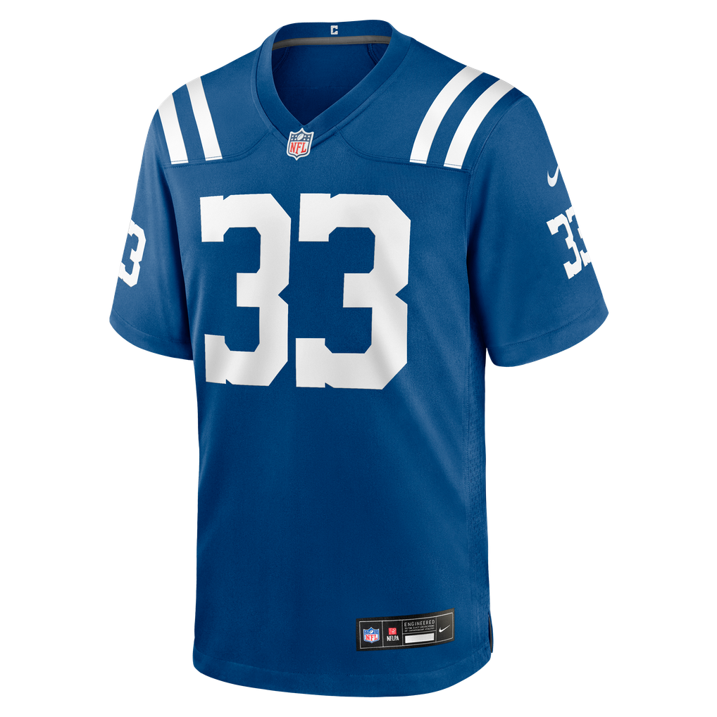 Men's Indianapolis Colts Kenneth Harris Royal Team Game Jersey