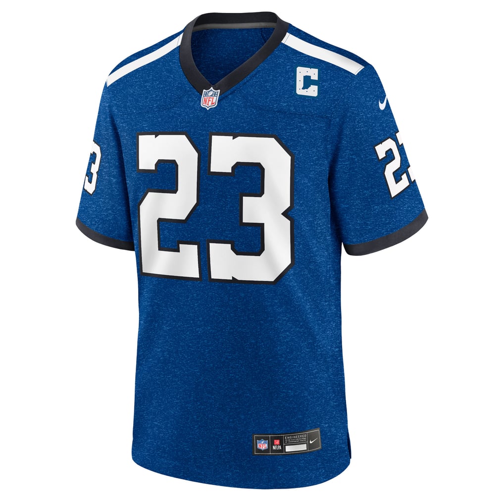 Men's Indianapolis Colts Kenny Moore II Royal Indiana Nights Alternate Game Jersey
