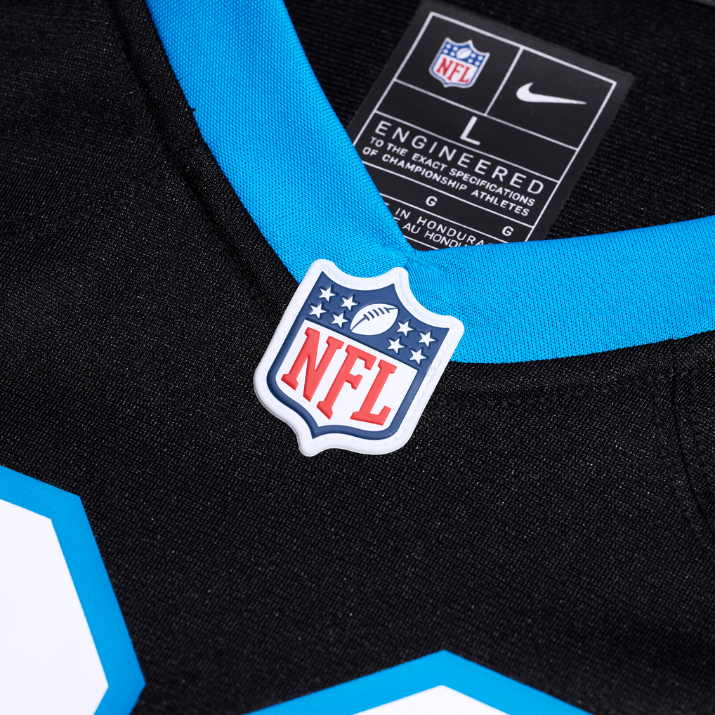 Men's Carolina Panthers Kenny Pickett Black Team Game Jersey