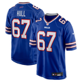 Men's Buffalo Bills Kent Hull Royal Game Retired Player Jersey