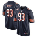 Men's Chicago Bears Kentavius Street Navy Team Game Jersey