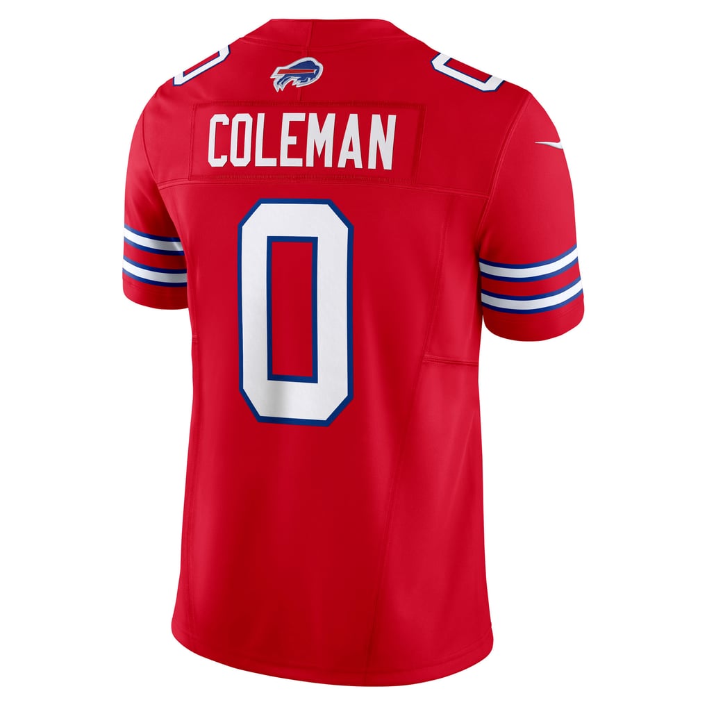 Men's Buffalo Bills Keon Coleman Red Alternate Vapor F.U.S.E. Limited Jersey