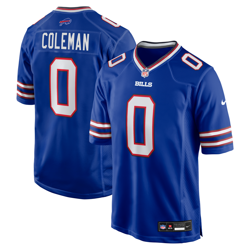 Men's Buffalo Bills Keon Coleman Royal Player Game Jersey