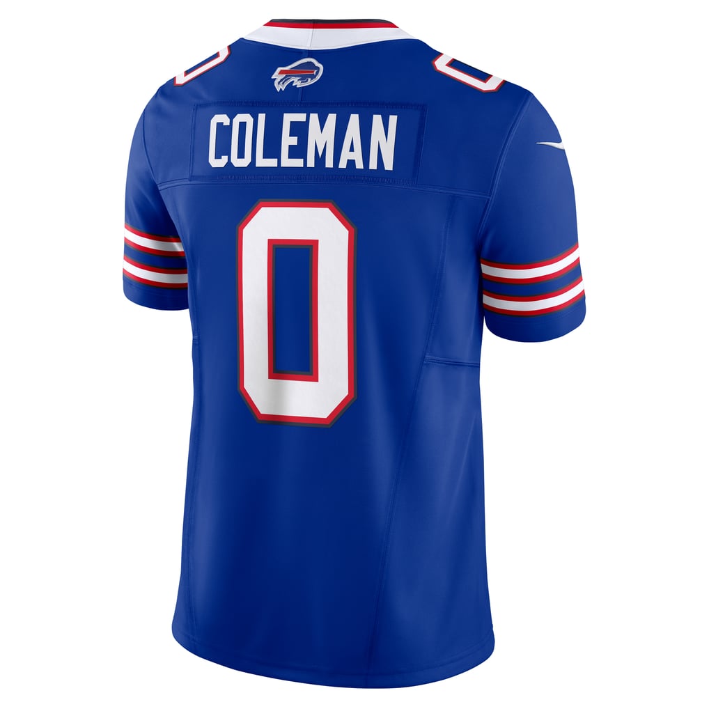Men's Buffalo Bills Keon Coleman Royal Team Vapor F.U.S.E. Limited Jersey