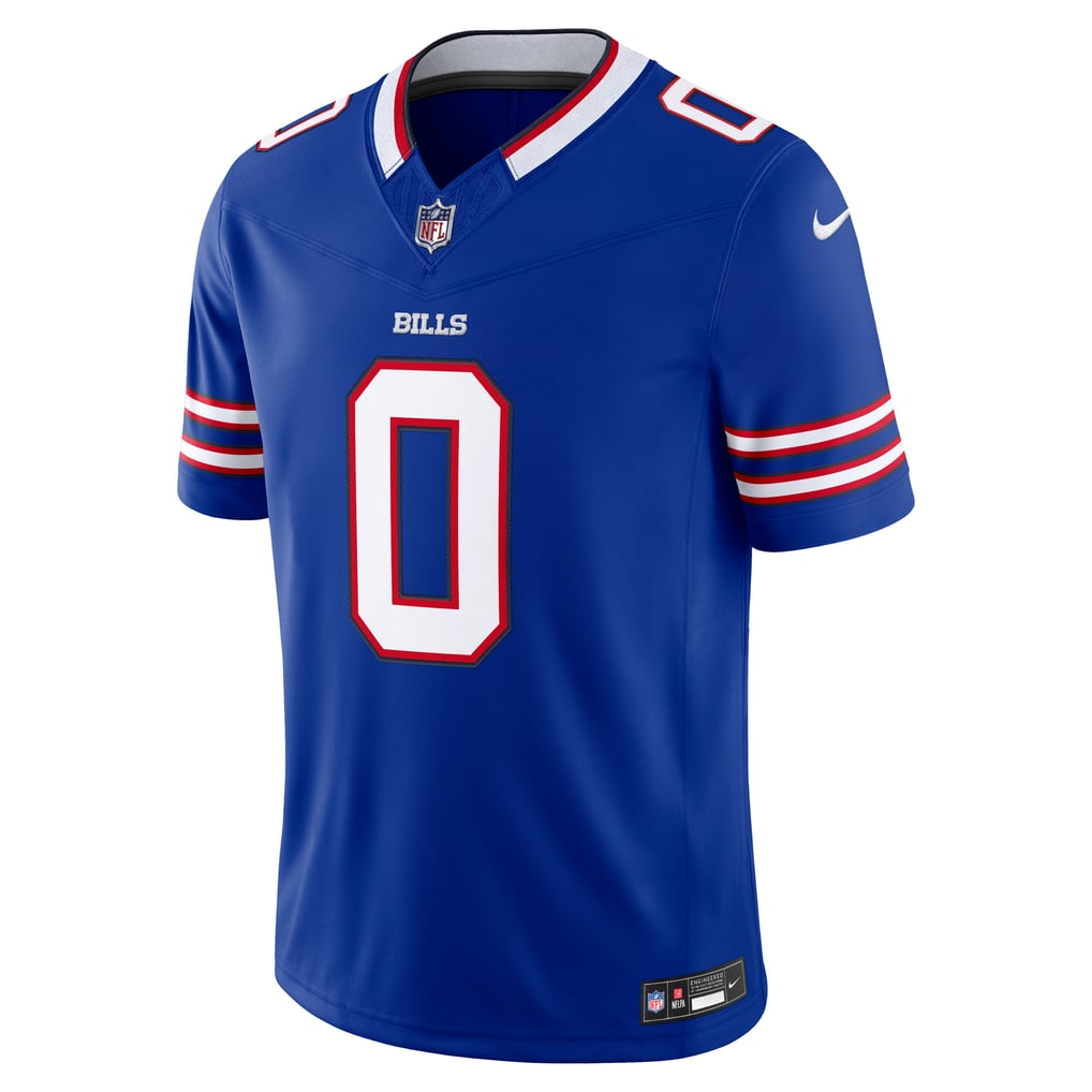 Men's Buffalo Bills Keon Coleman Royal Team Vapor F.U.S.E. Stitched Limited Jersey