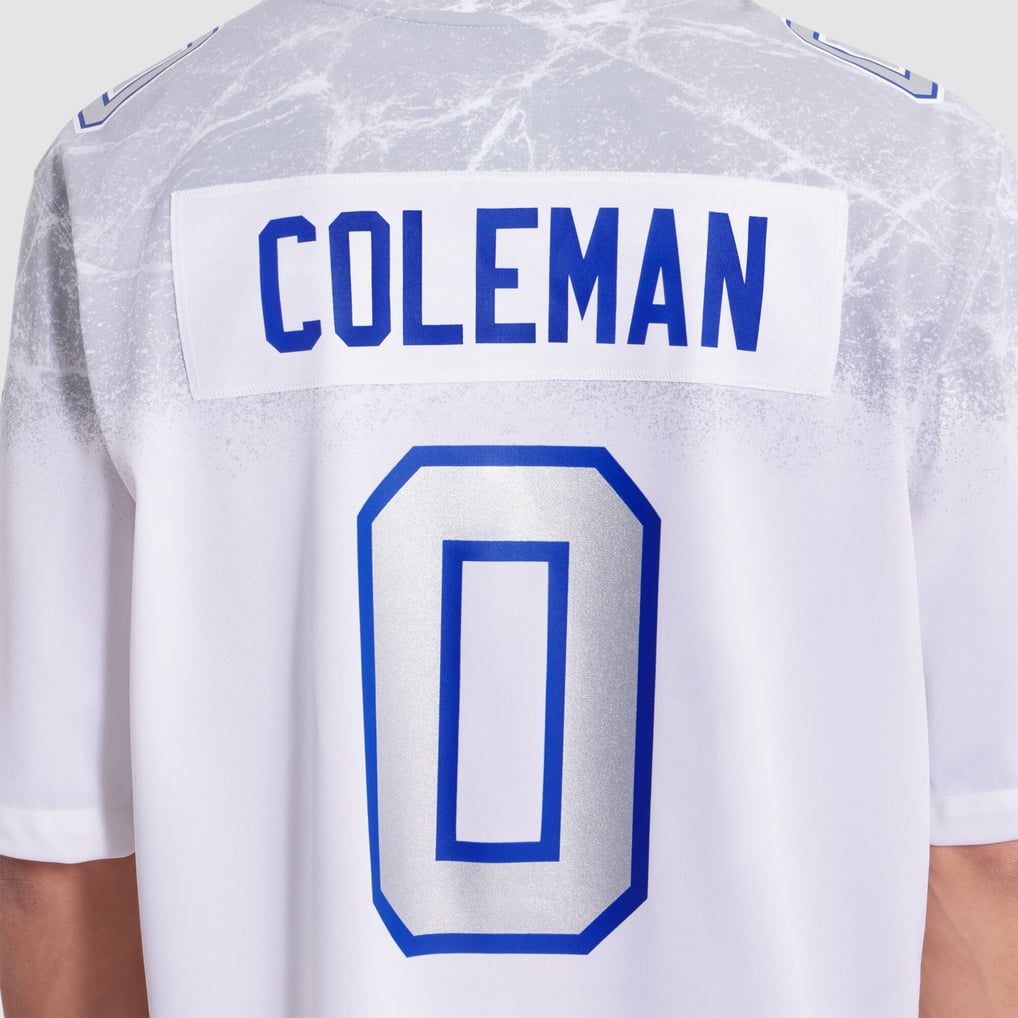 Men's Buffalo Bills Keon Coleman White Rivalries Collection Game Jersey