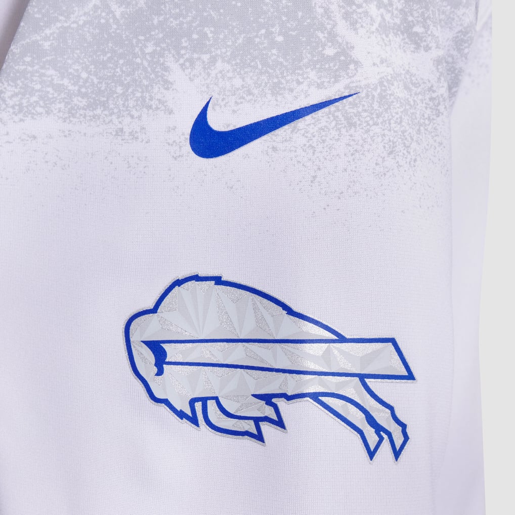 Men's Buffalo Bills Keon Coleman White Rivalries Collection Game Jersey