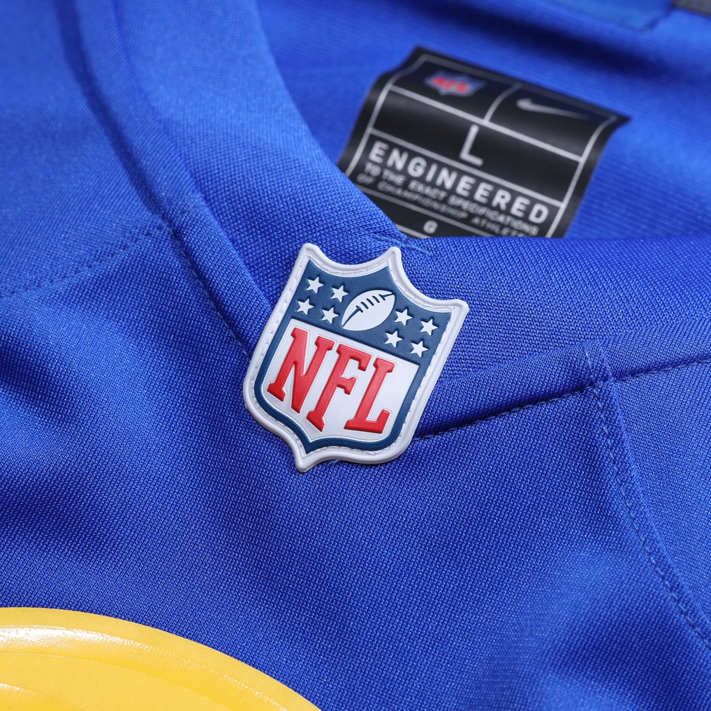 Men's Los Angeles Rams Kevin Dotson Royal Game Jersey