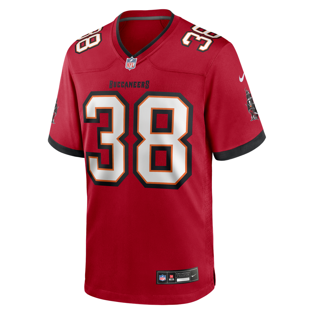 Men's Tampa Bay Buccaneers Kevin Knowles II Red Team Game Jersey