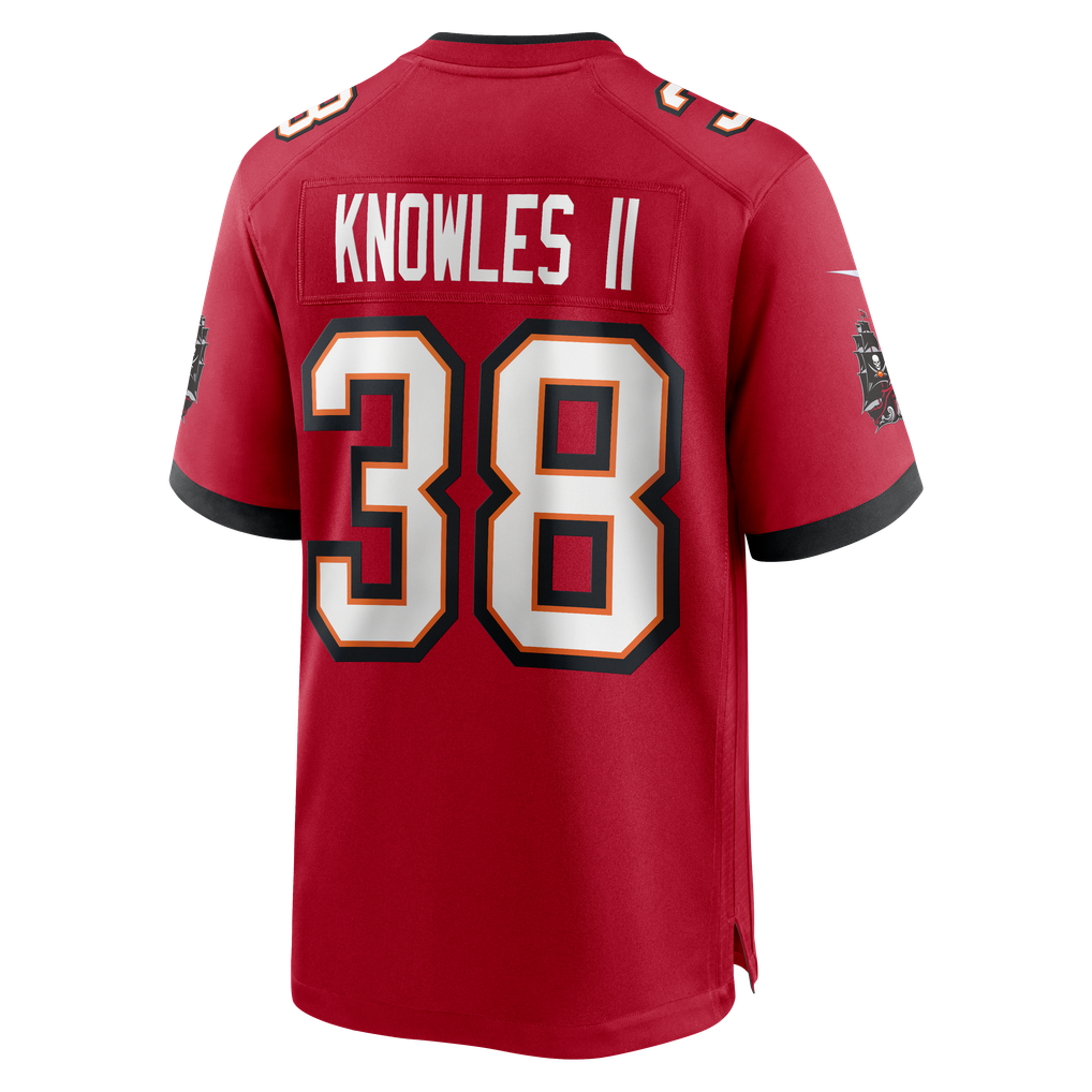 Men's Tampa Bay Buccaneers Kevin Knowles II Red Team Game Jersey