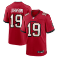 Men's Tampa Bay Buccaneers Keyshawn Johnson Red Game Retired Player Jersey