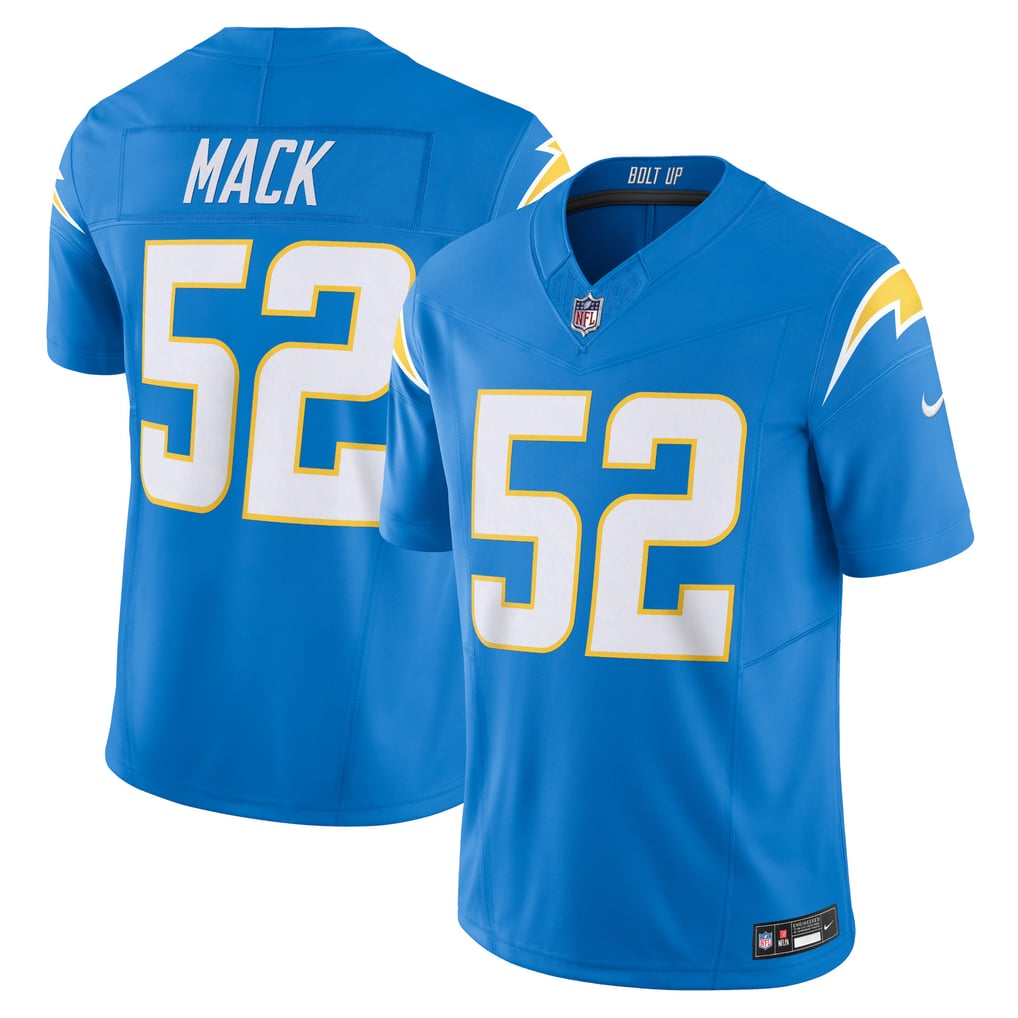 Men's Los Angeles Chargers Khalil Mack Powder Blue Vapor F.U.S.E. Limited Jersey