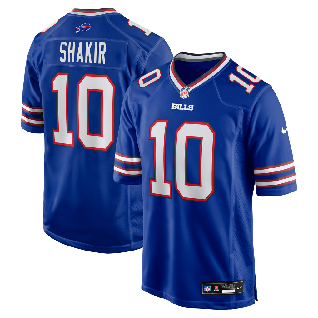Men's Buffalo Bills Khalil Shakir Royal Game Jersey