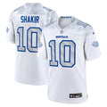 Men's Buffalo Bills Khalil Shakir White Rivalries Collection Game Jersey