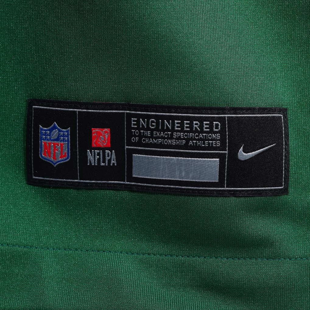 Men's New York Jets Kingsley Enagbare Legacy Green Team Game Jersey