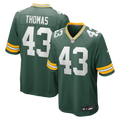 Men's Green Bay Packers Kiondre Thomas Green Game Player Jersey