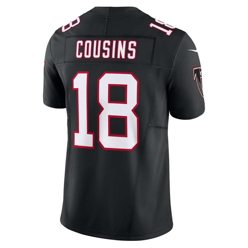 Men's Atlanta Falcons Kirk Cousins Black Vapor F.U.S.E. Limited Jersey