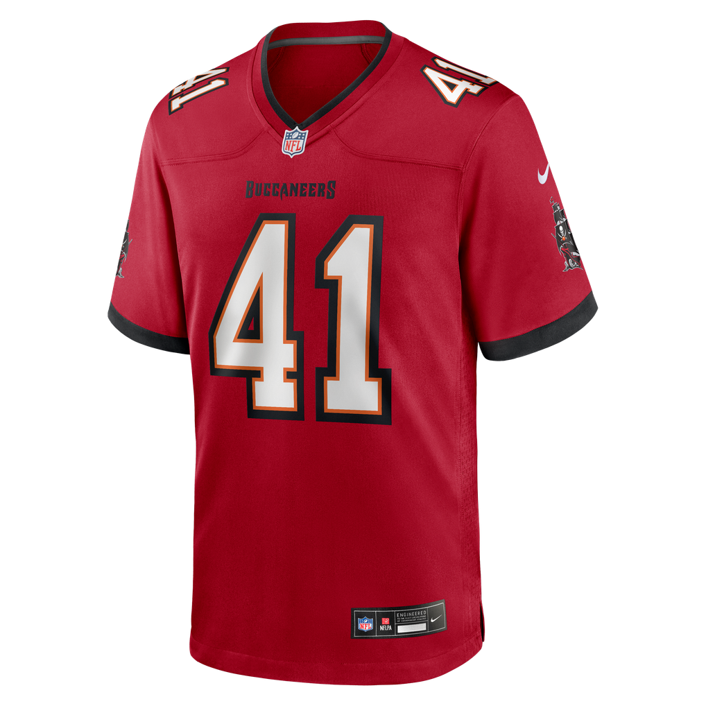 Men's Tampa Bay Buccaneers Ko Kieft Red Game Player Jersey