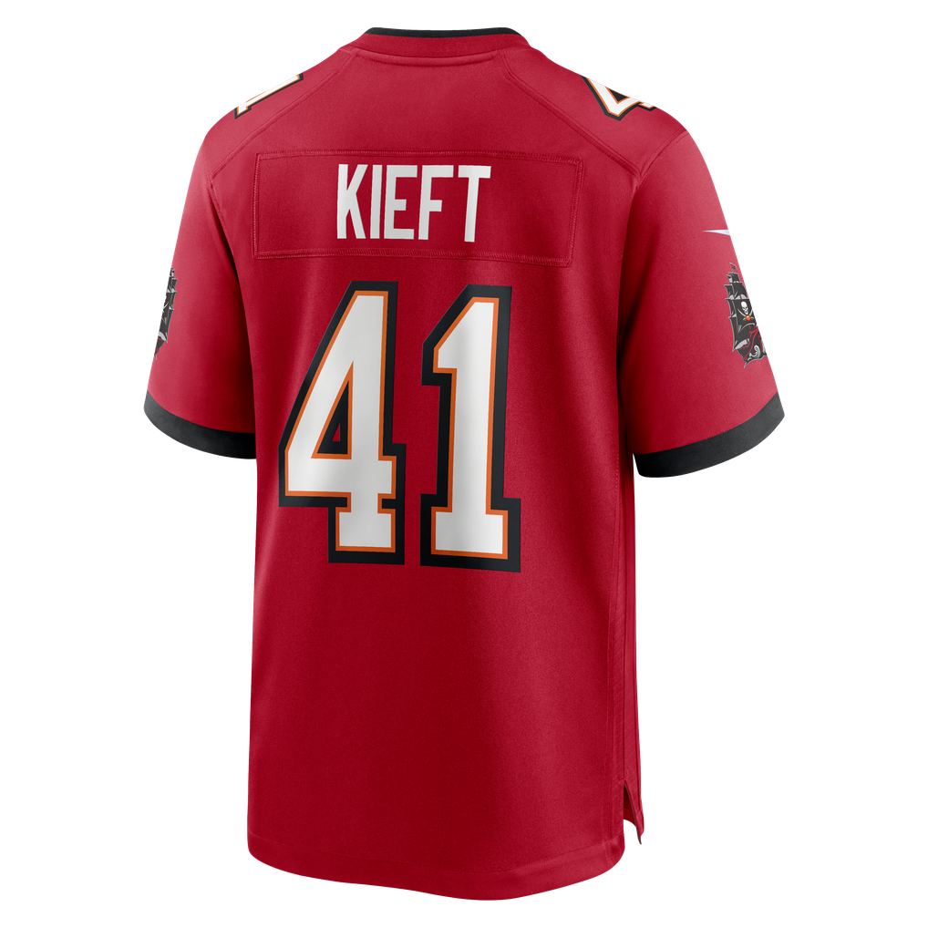 Men's Tampa Bay Buccaneers Ko Kieft Red Game Player Jersey