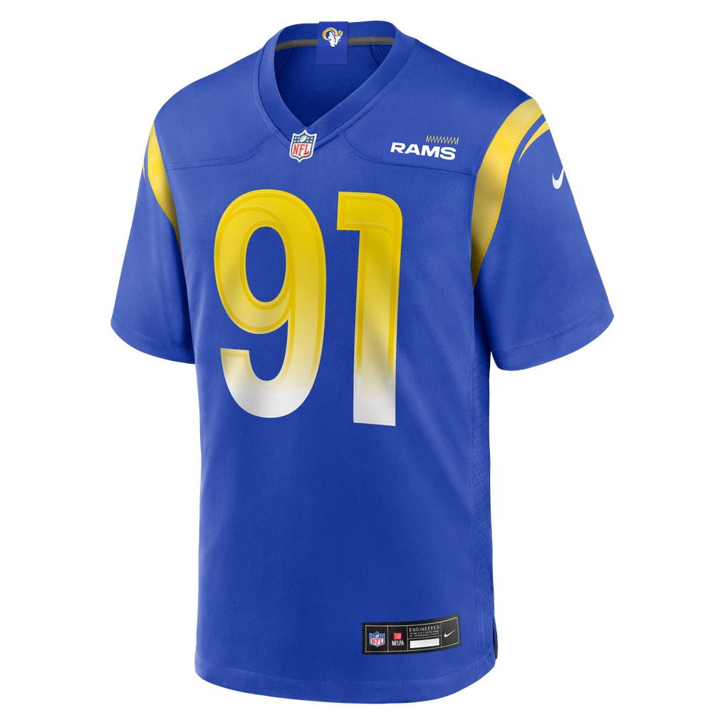 Men's Los Angeles Rams Kobie Turner Royal Home Game Jersey
