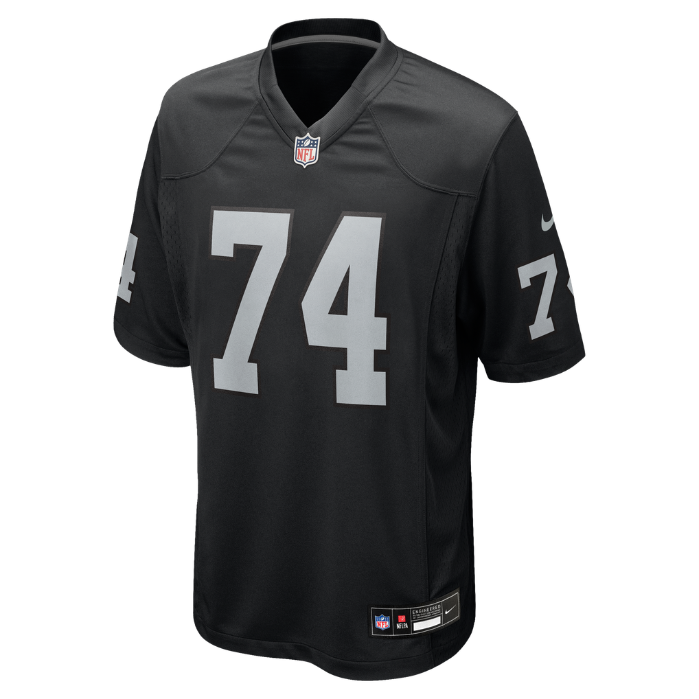 Men's Las Vegas Raiders Kolton Miller Black Game Jersey