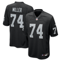 Men's Las Vegas Raiders Kolton Miller Black Game Jersey