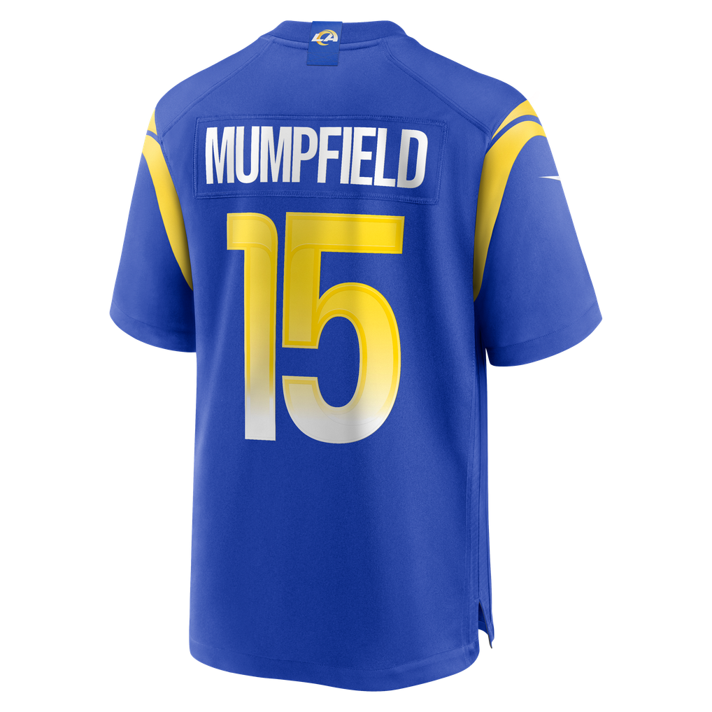 Men's Los Angeles Rams Konata Mumpfield Royal Team Game Jersey