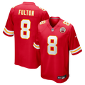 Men's Kansas City Chiefs Kristian Fulton Red Team Game Jersey