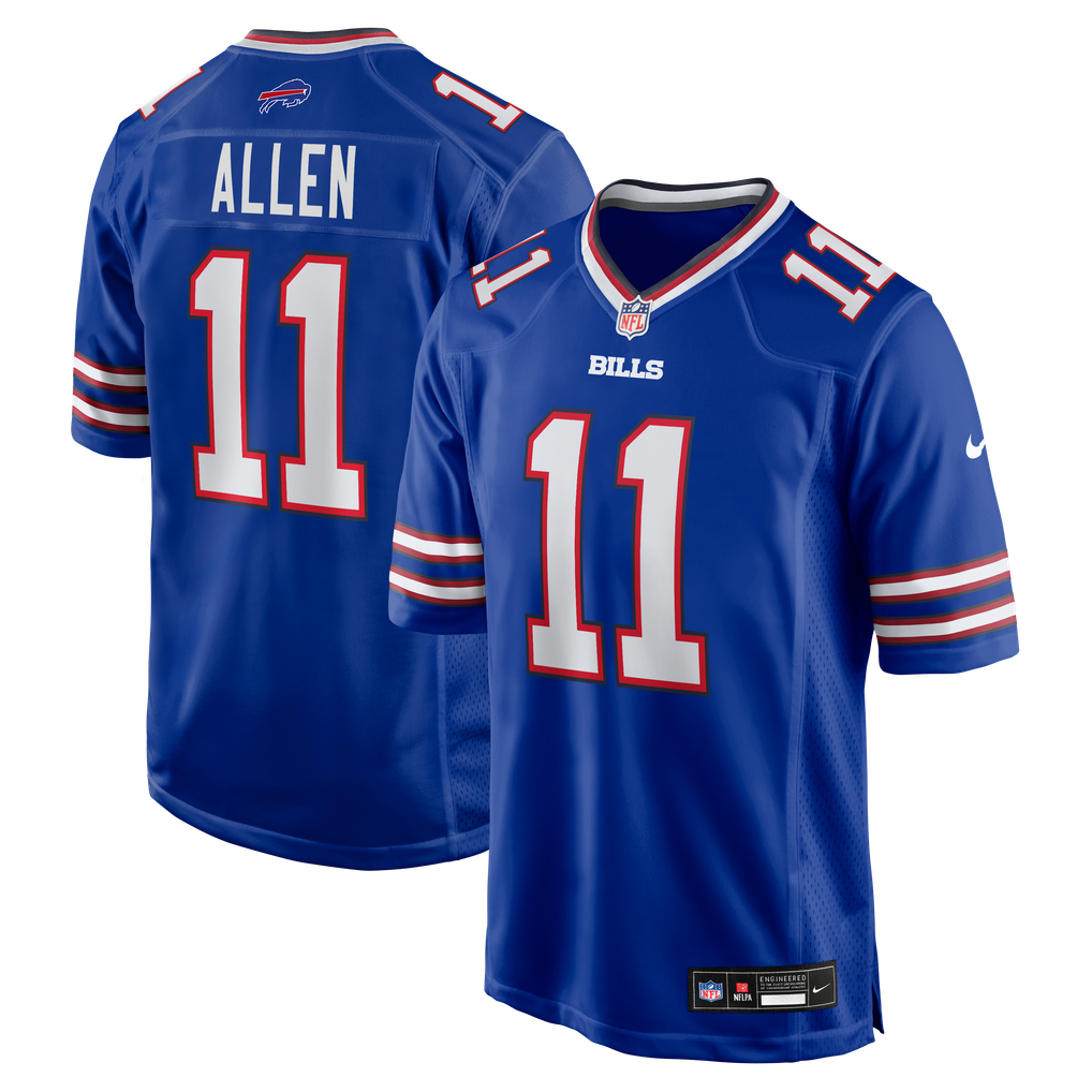 Men's Buffalo Bills Kyle Allen Royal Team Game Jersey