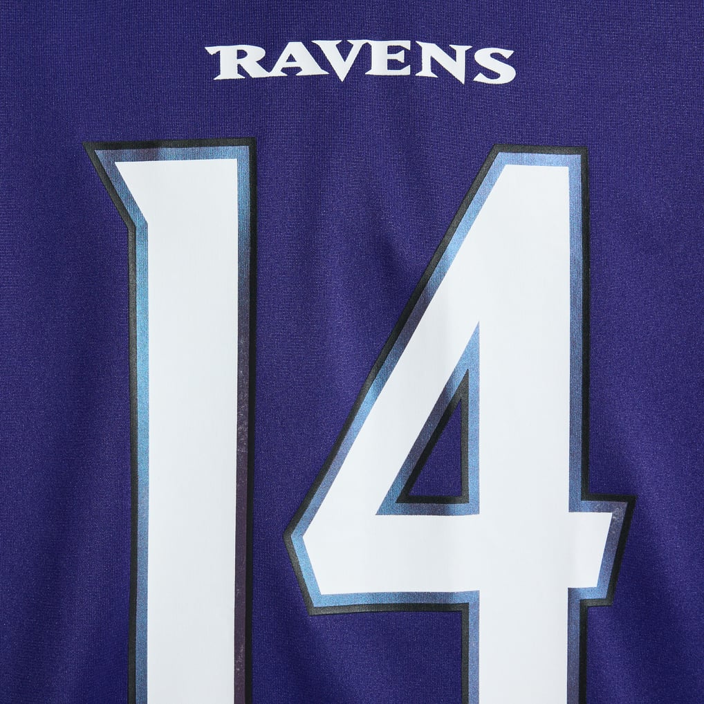 Men's Baltimore Ravens Kyle Hamilton Purple Team Game Jersey