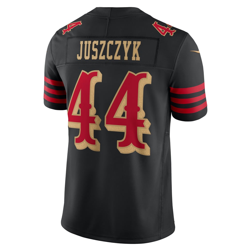 Men's San Francisco 49ers Kyle Juszczyk Black Rivalries Collection Stitched Limited Jersey