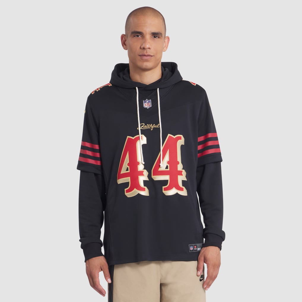 Men's San Francisco 49ers Kyle Juszczyk Black Rivalries Collection Stitched Limited Jersey