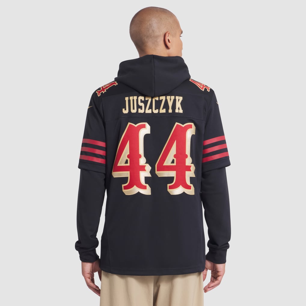 Men's San Francisco 49ers Kyle Juszczyk Black Rivalries Collection Stitched Limited Jersey
