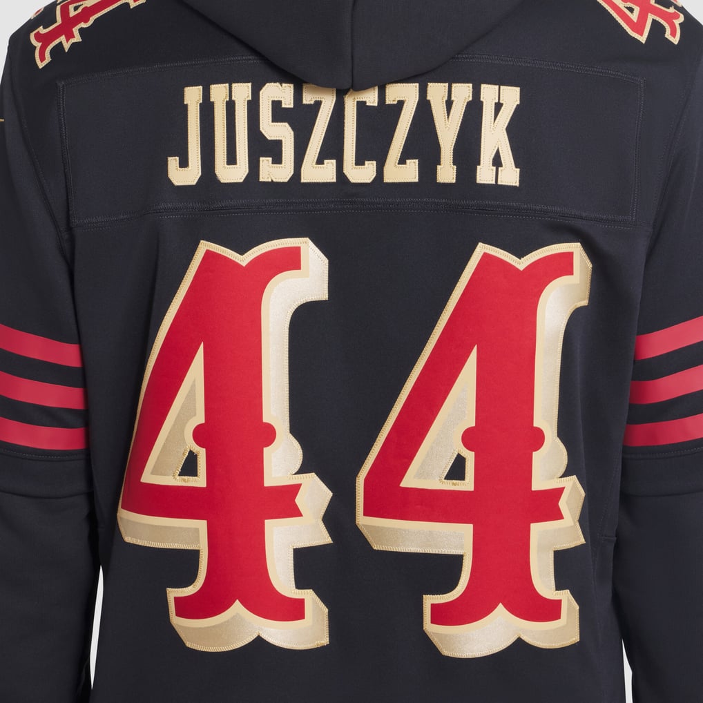 Men's San Francisco 49ers Kyle Juszczyk Black Rivalries Collection Stitched Limited Jersey
