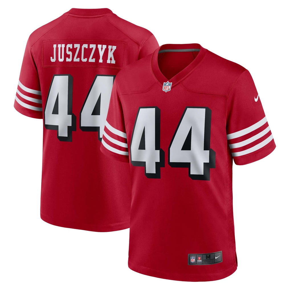 Men's San Francisco 49ers Kyle Juszczyk Scarlet Alternate Game Jersey