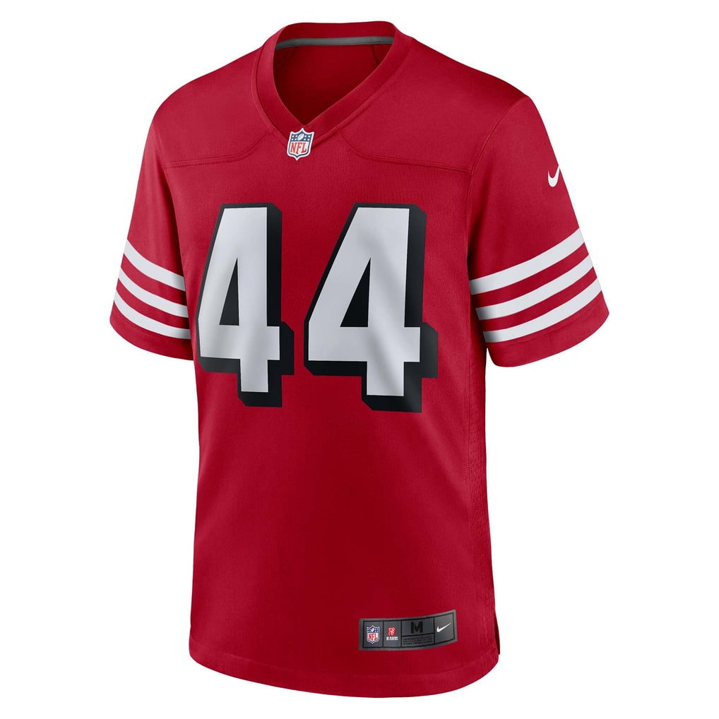 Men's San Francisco 49ers Kyle Juszczyk Scarlet Alternate Game Jersey
