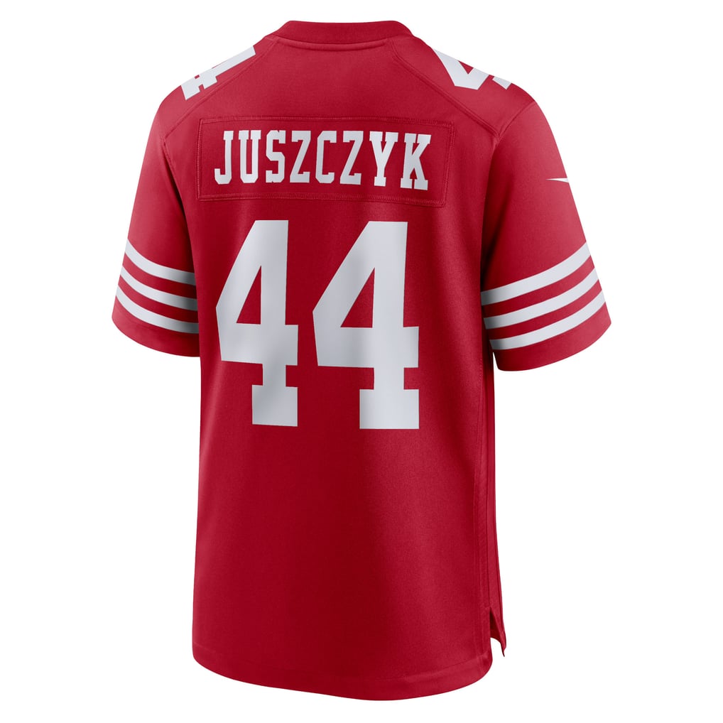 Men's San Francisco 49ers Kyle Juszczyk Scarlet Player Game Jersey