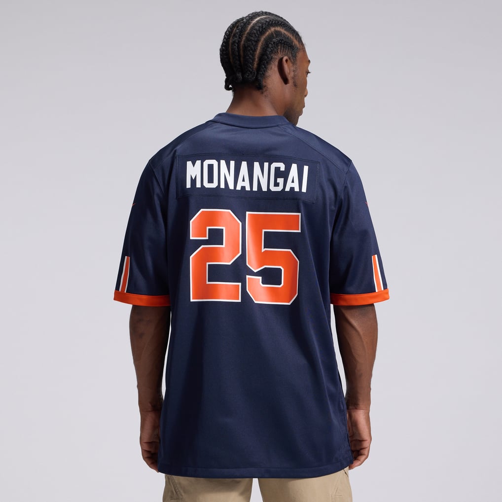 Men's Chicago Bears Kyle Monangai Navy 2026 Rivalries Collection Game Jersey
