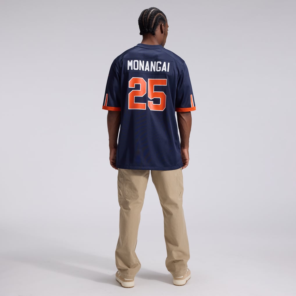 Men's Chicago Bears Kyle Monangai Navy 2026 Rivalries Collection Game Jersey