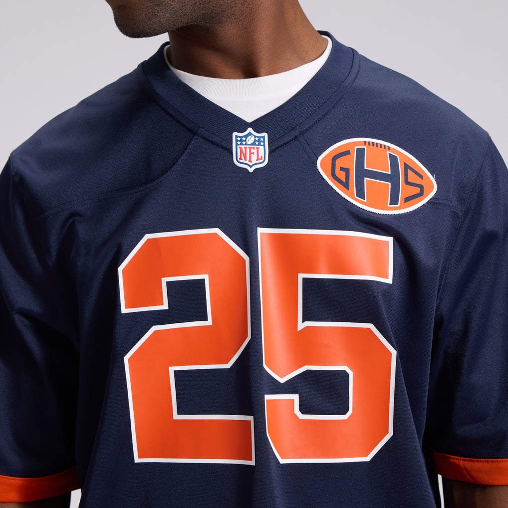 Men's Chicago Bears Kyle Monangai Navy 2026 Rivalries Collection Game Jersey
