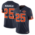 Men's Chicago Bears Kyle Monangai Navy 2026 Rivalries Collection Stitched Limited Jersey