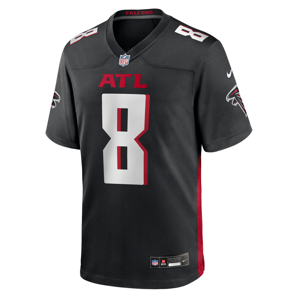 Men's Atlanta Falcons Kyle Pitts Black Game Jersey