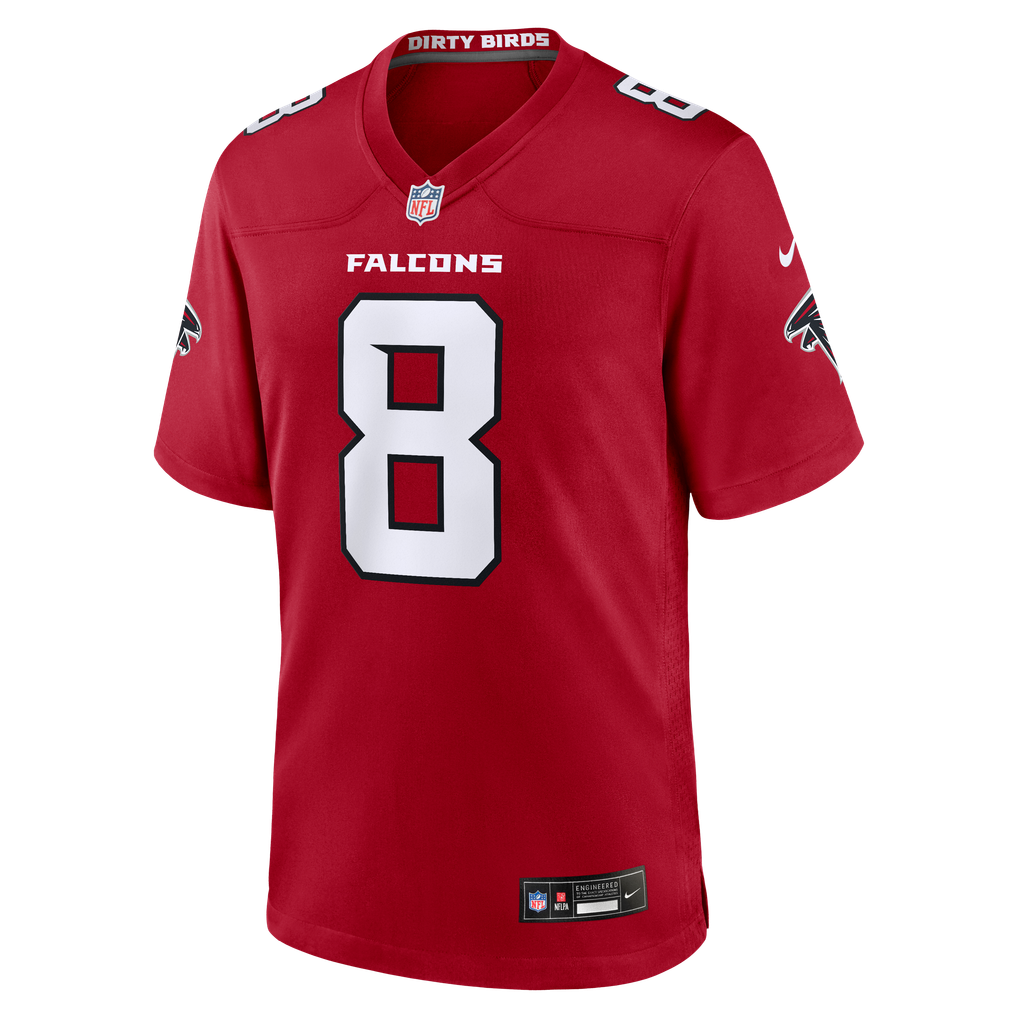 Men's Atlanta Falcons Kyle Pitts Sr. Red Game Jersey