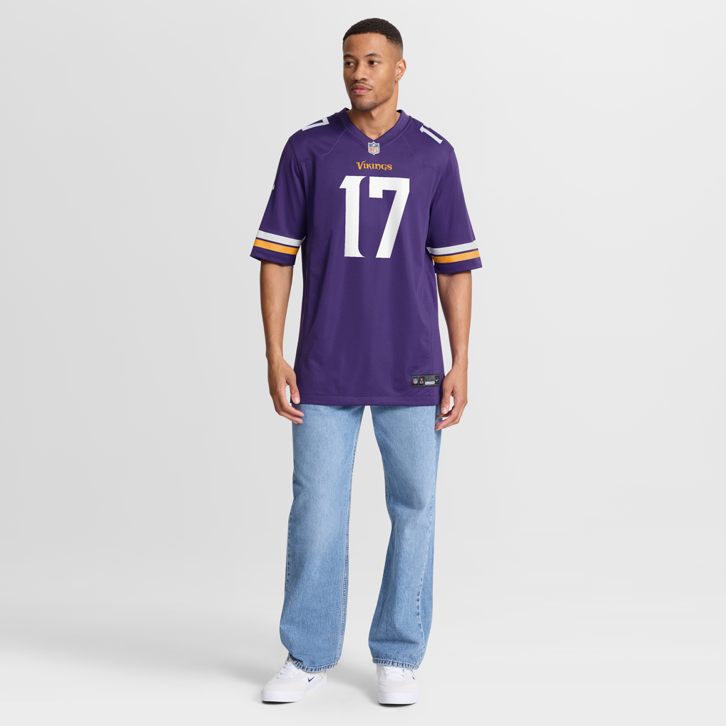 Men's Minnesota Vikings Kyle Van Noy Purple Team Game Jersey