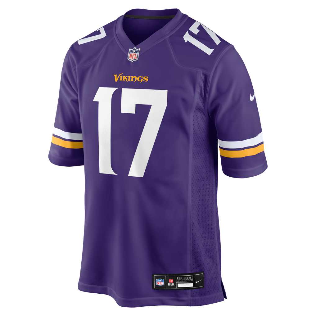 Men's Minnesota Vikings Kyle Van Noy Purple Team Game Jersey