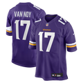 Men's Minnesota Vikings Kyle Van Noy Purple Team Game Jersey