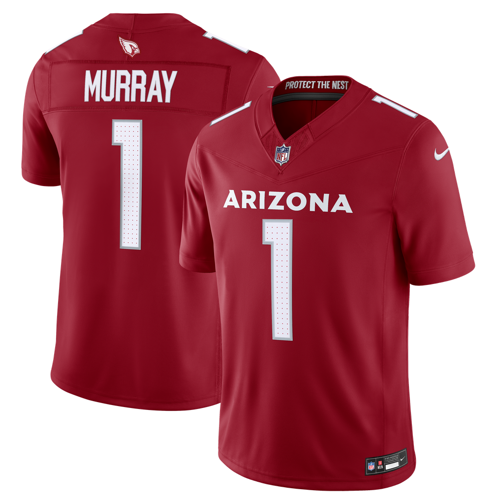 Men's Arizona Cardinals Kyler Murray Cardinal Team Vapor F.U.S.E. Stitched Limited Jersey